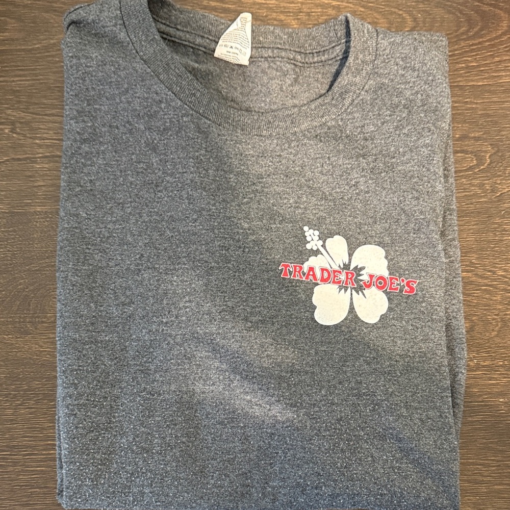 Grey Trader Joe’s T-shirt